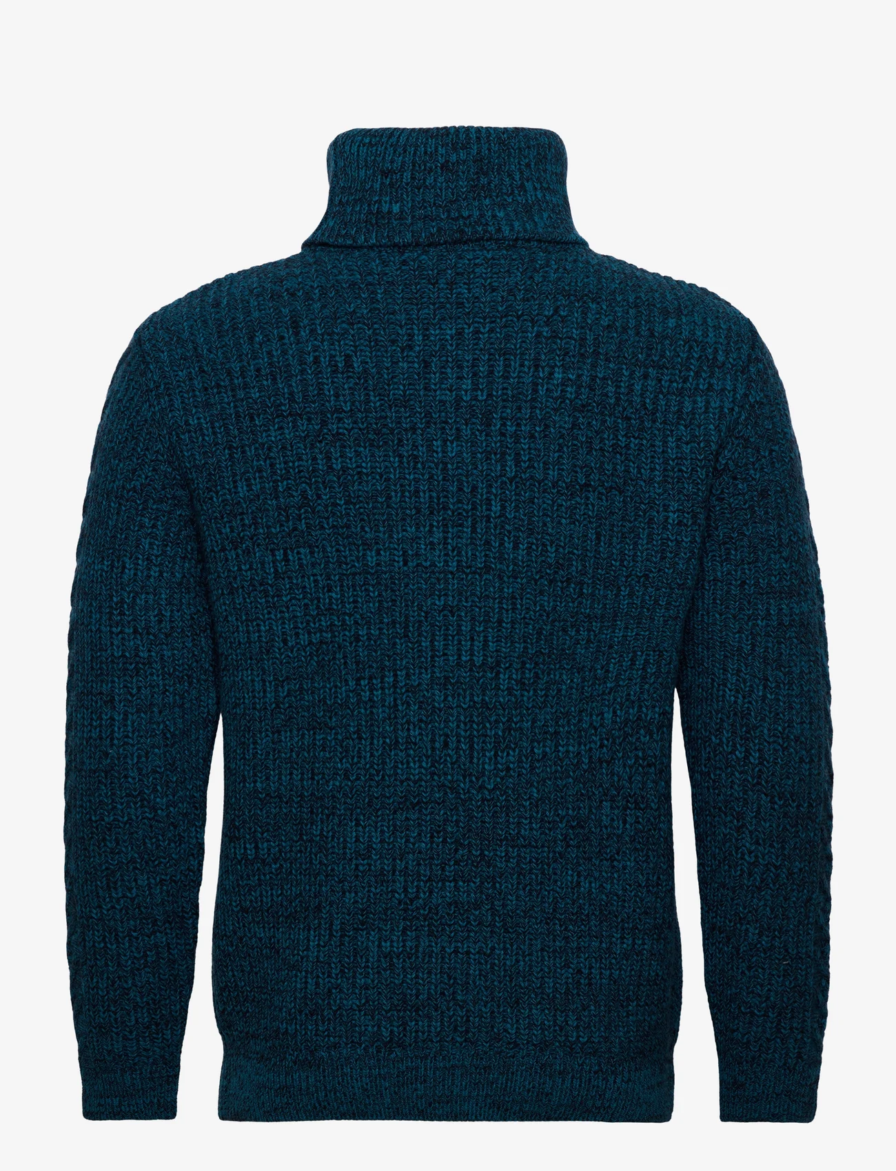 Armor Lux - Turtle neck Sweater Héritage - golfy - moulinÉ bleu glacial - 1