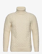 Turtle neck Sweater Héritage - NATURE