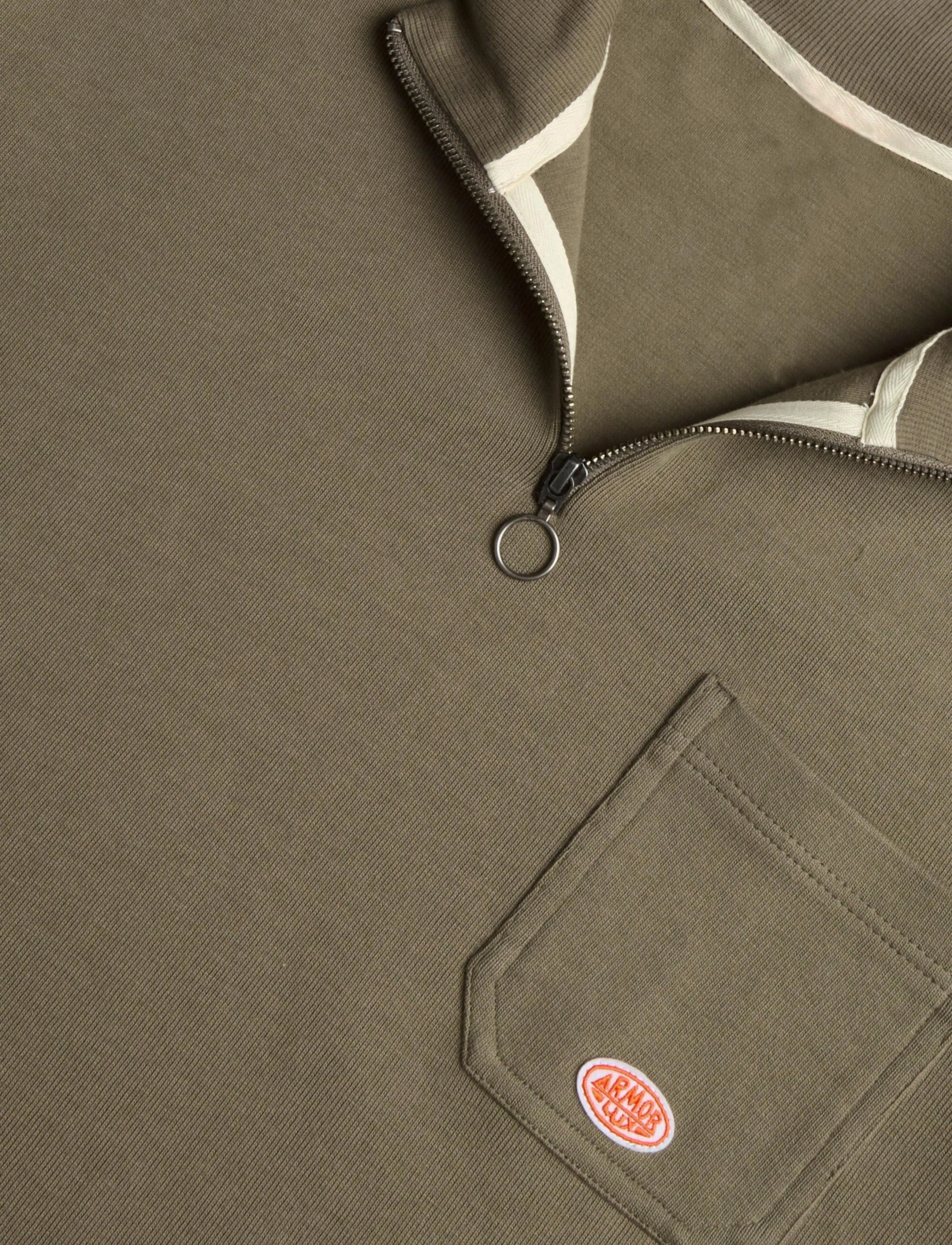 Armor Lux - Troyer sweatshirt Heritage - sweatshirts - olive - 5