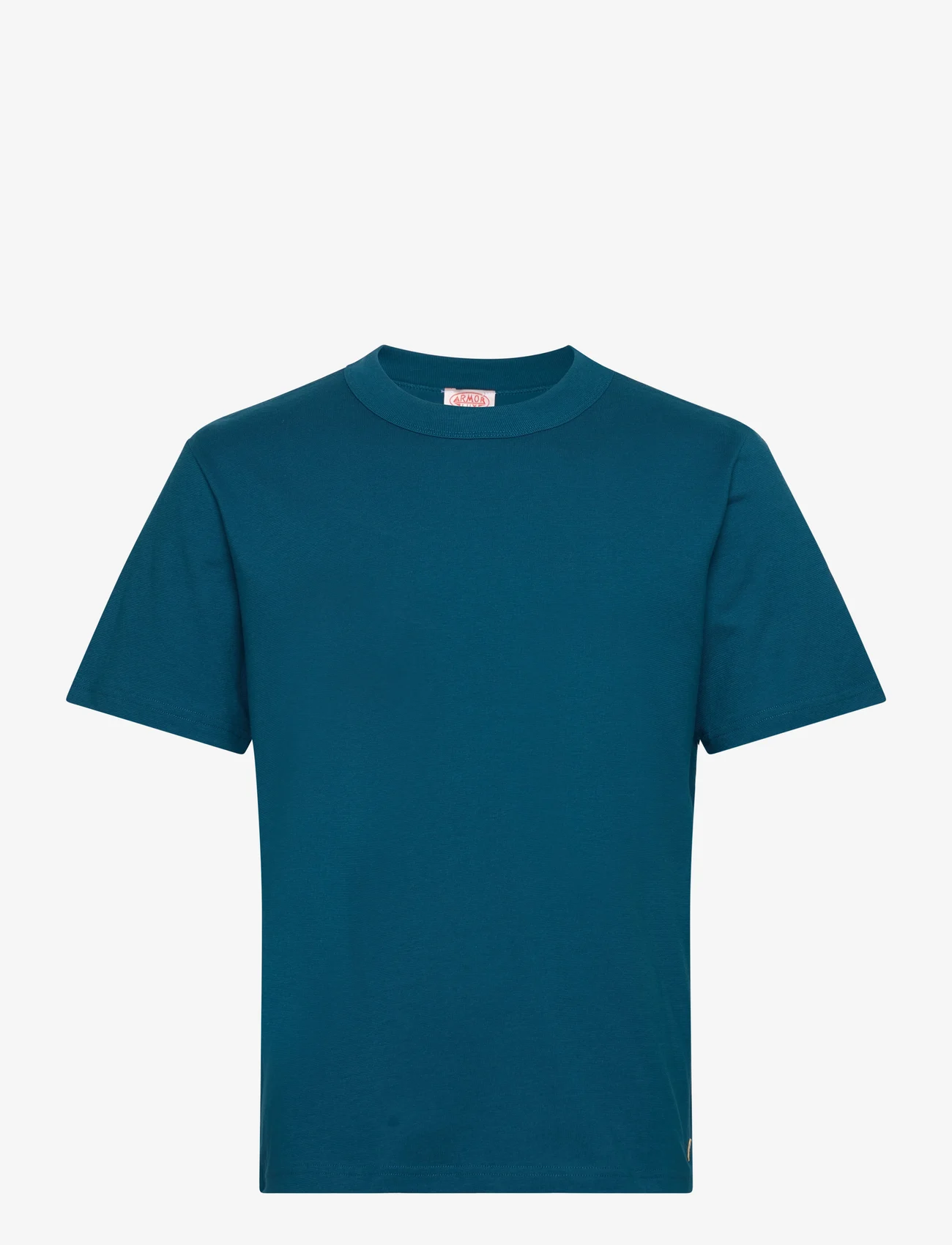 Armor Lux - Basic T-shirt "Callac" Héritage - laveste priser - bleu glacial - 0