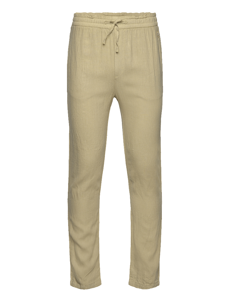 Armor Lux - Trousers Héritage - leinenhosen - pale olive - 1