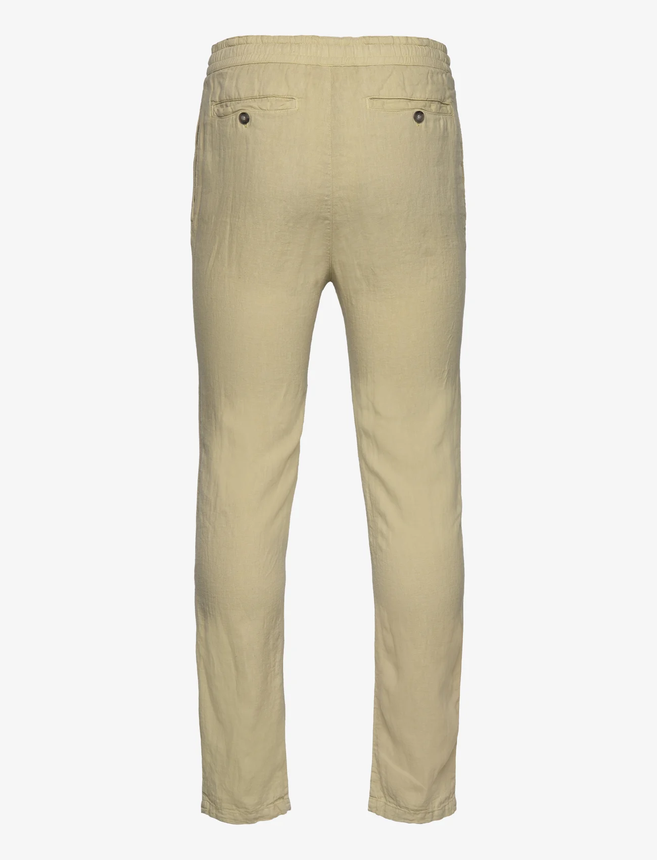 Armor Lux - Trousers Héritage - spodnie lniane - pale olive - 1