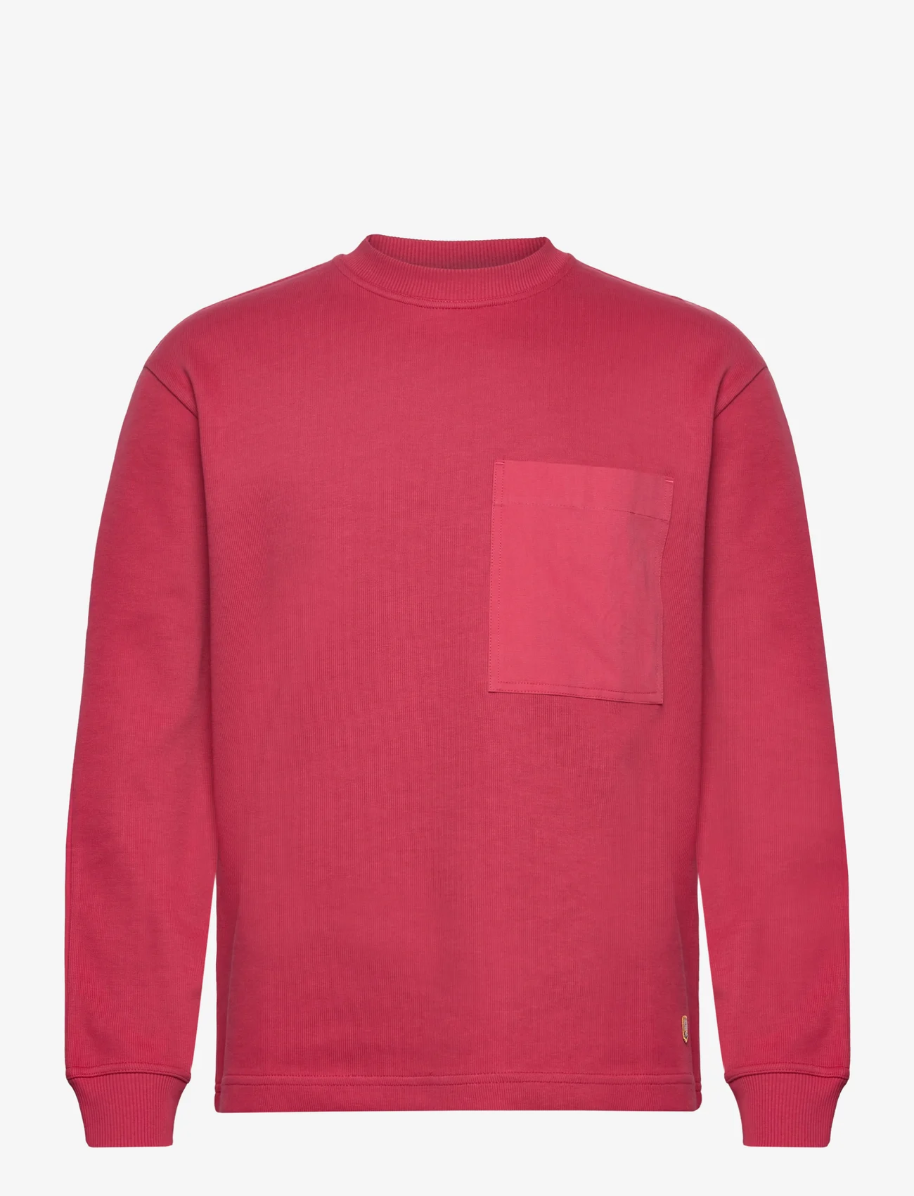 Armor Lux - Round-neck sweater Héritage - swetry - cardinal e24 - 0