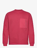 Round-neck sweater Héritage - CARDINAL E24