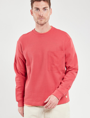 Armor Lux - Round-neck sweater Héritage - swetry - cardinal e24 - 2