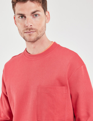 Armor Lux - Round-neck sweater Héritage - swetry - cardinal e24 - 4
