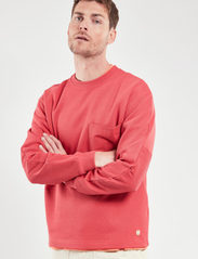 Armor Lux - Round-neck sweater Héritage - sweatshirts - cardinal e24 - 5