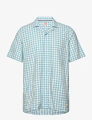 Armor Lux - Checked short-sleeved shirt - ternede skjorter - carreaux pagoda - 0
