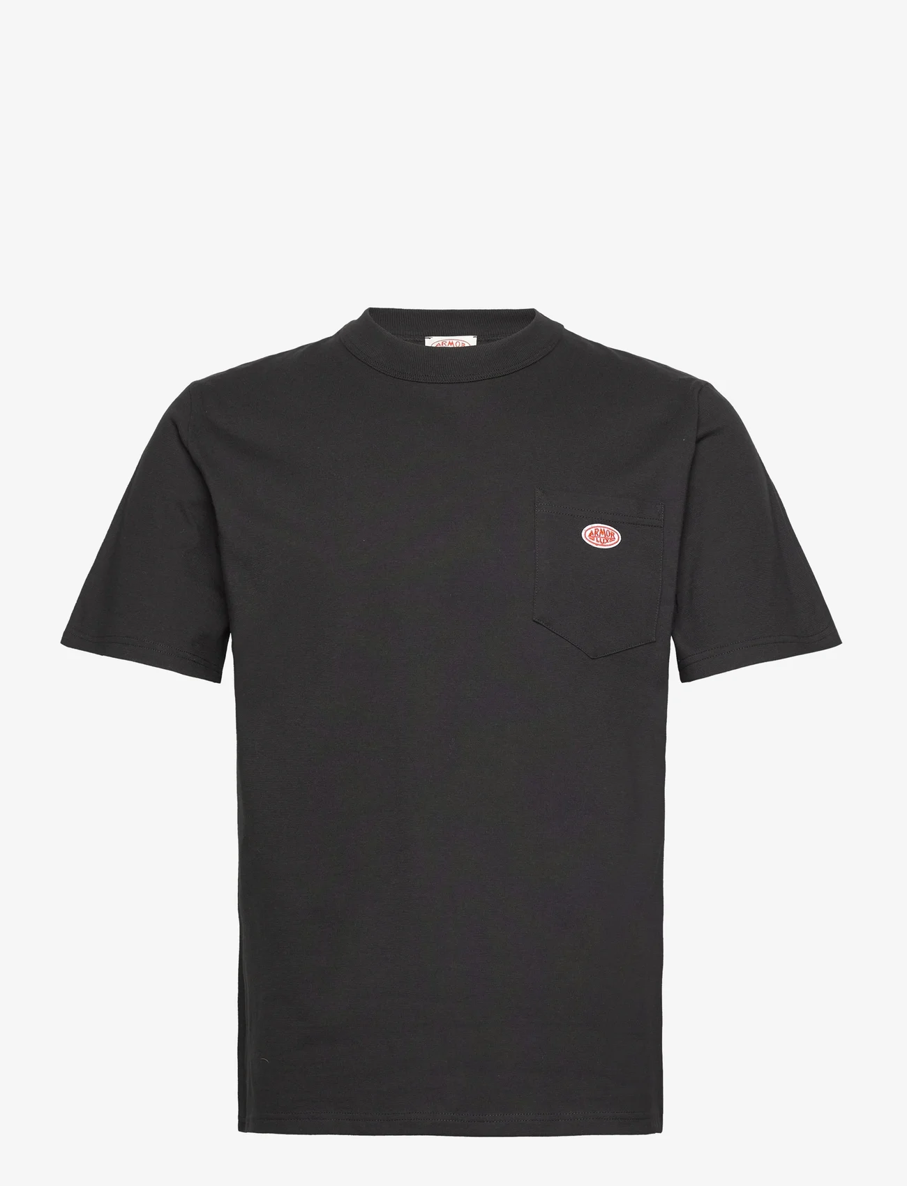 Armor Lux - Basic Pocket T-shirt Héritage - t-shirts - black - 0