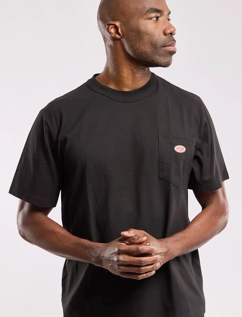 Armor Lux - Heritage pocket T-shirt GOTS - kortærmede t-shirts - black - 4