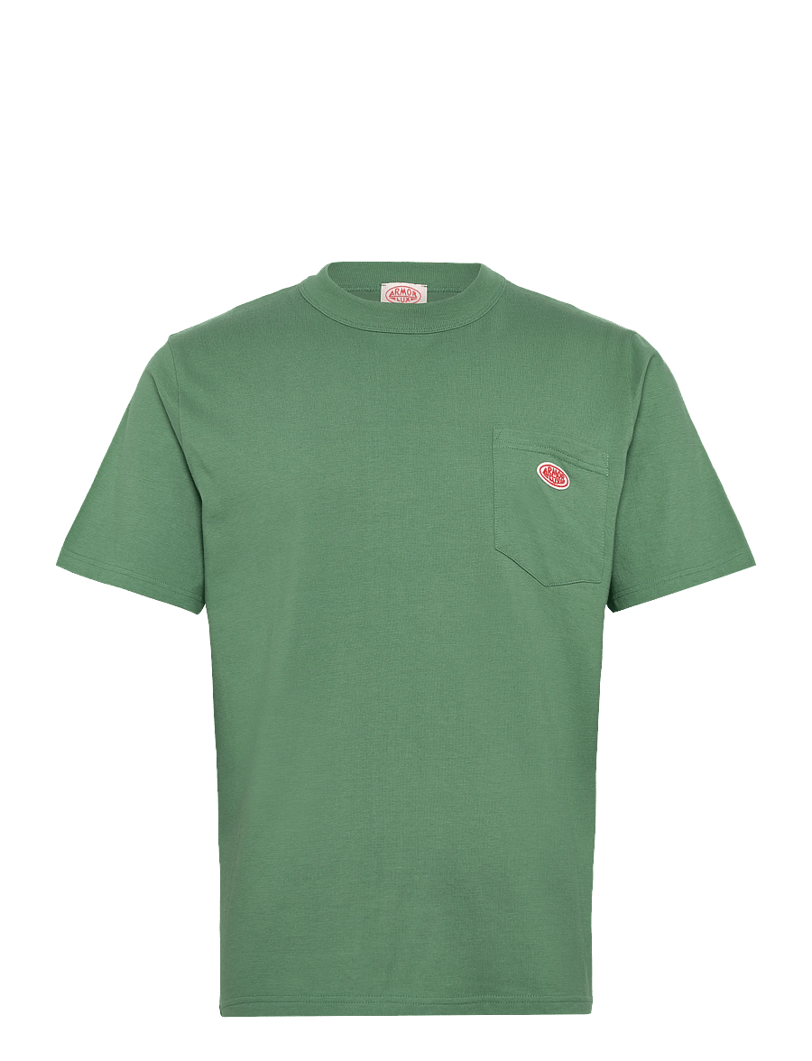 Armor Lux - Heritage pocket T-shirt GOTS - kurzärmelig - ivy - 1