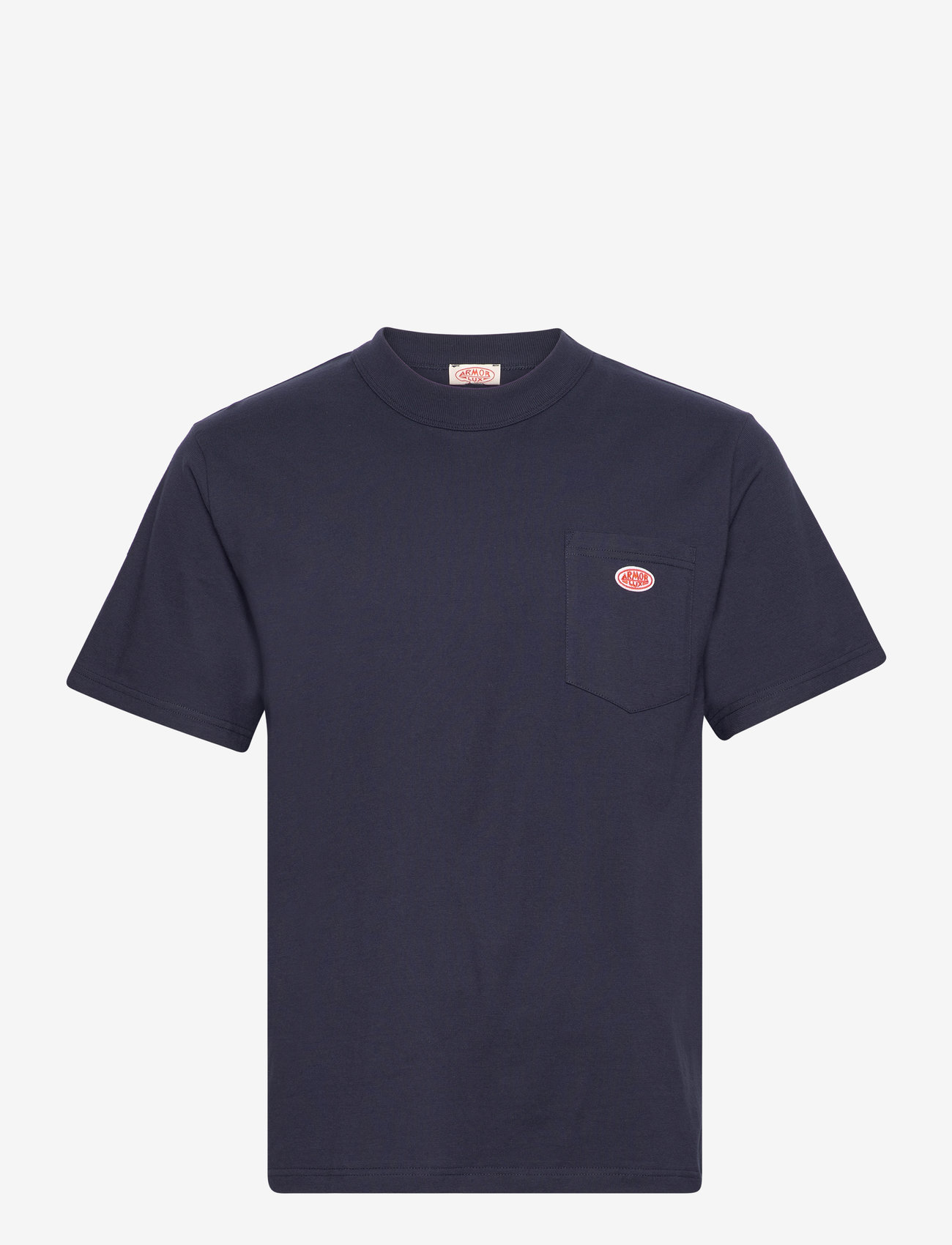 Armor Lux - Heritage pocket T-shirt GOTS - autumn clothing - navy - 0