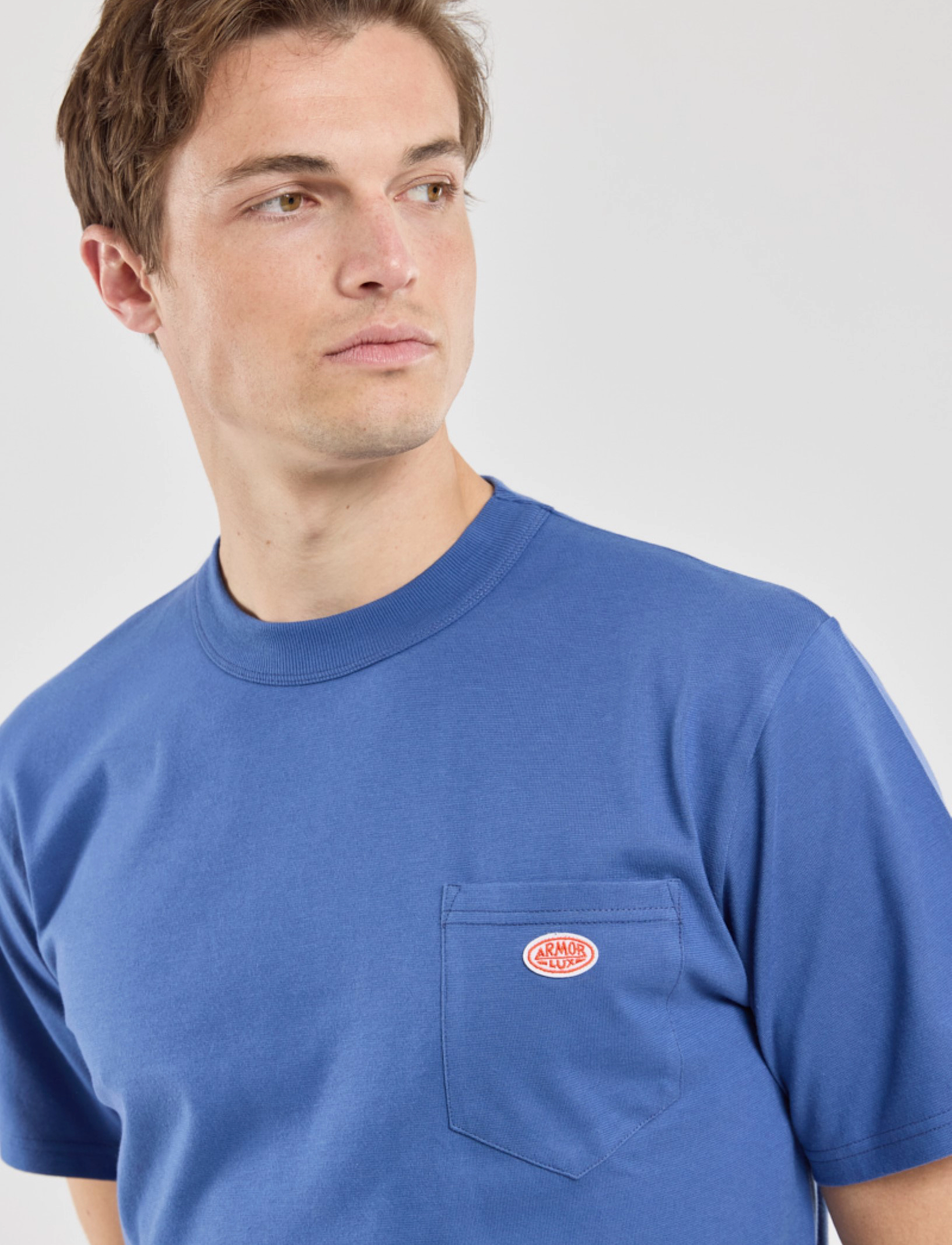 Armor Lux - Heritage pocket T-shirt GOTS - obscur - 3