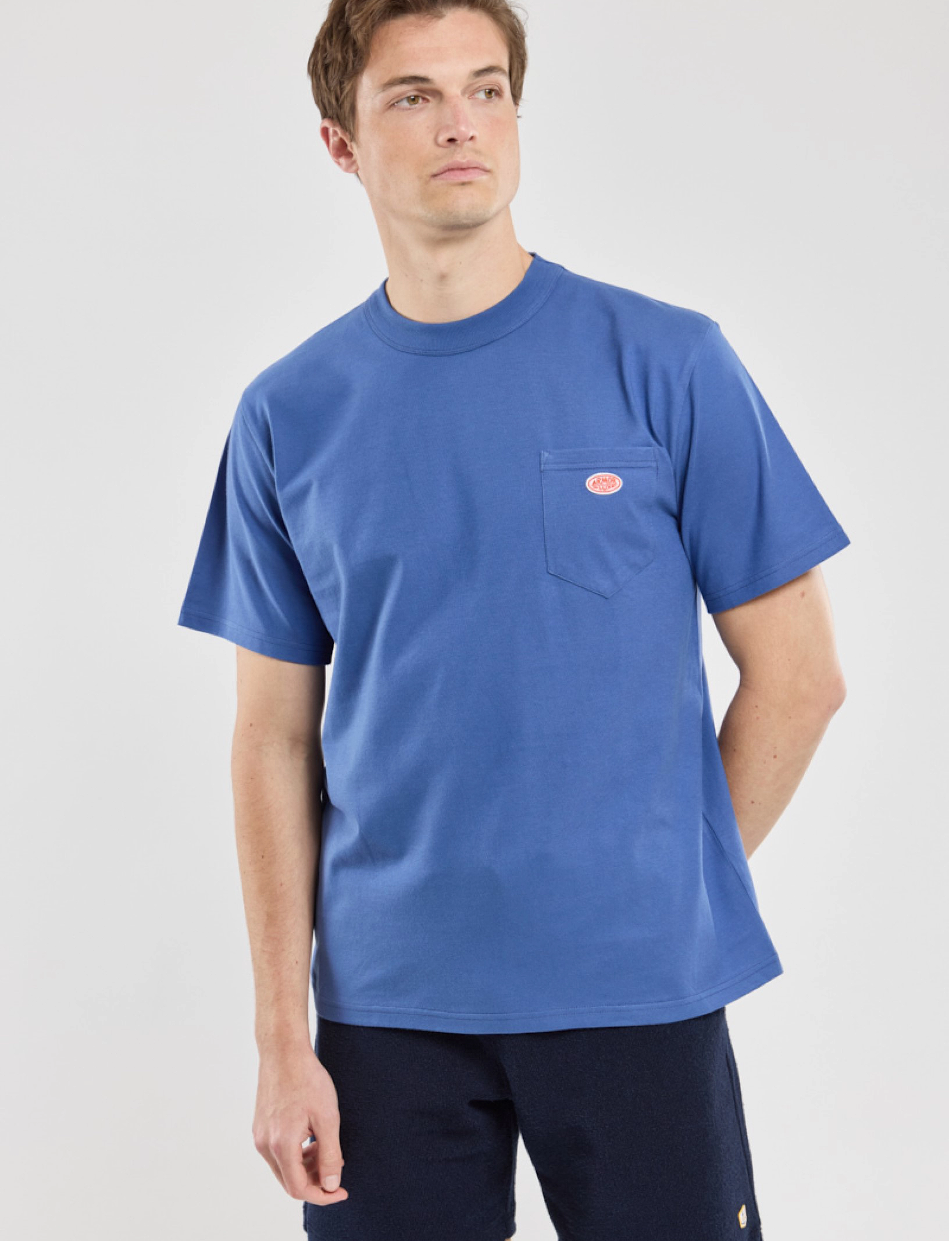 Armor Lux - Heritage pocket T-shirt GOTS - obscur - 5