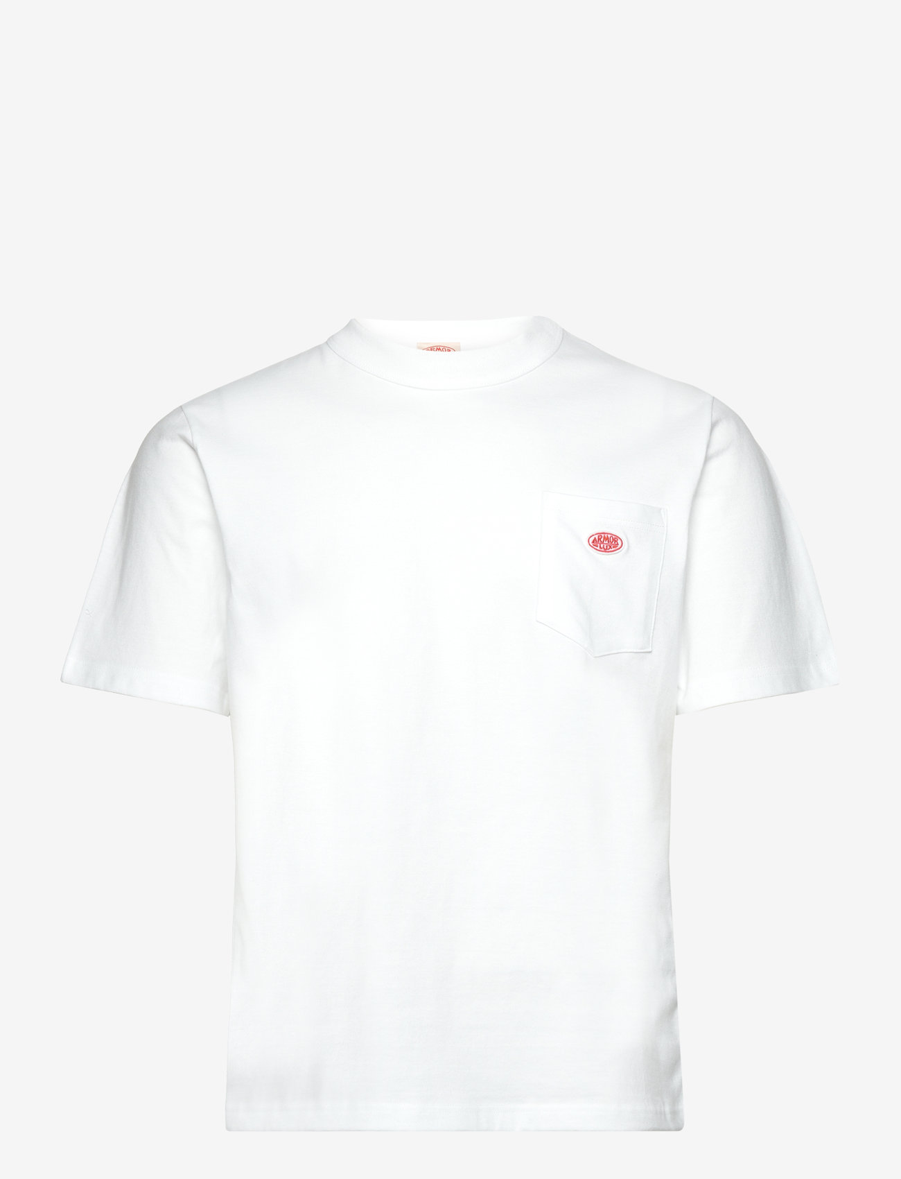Armor Lux - Basic Pocket T-Shirt Héritage - t-shirts - white - 1