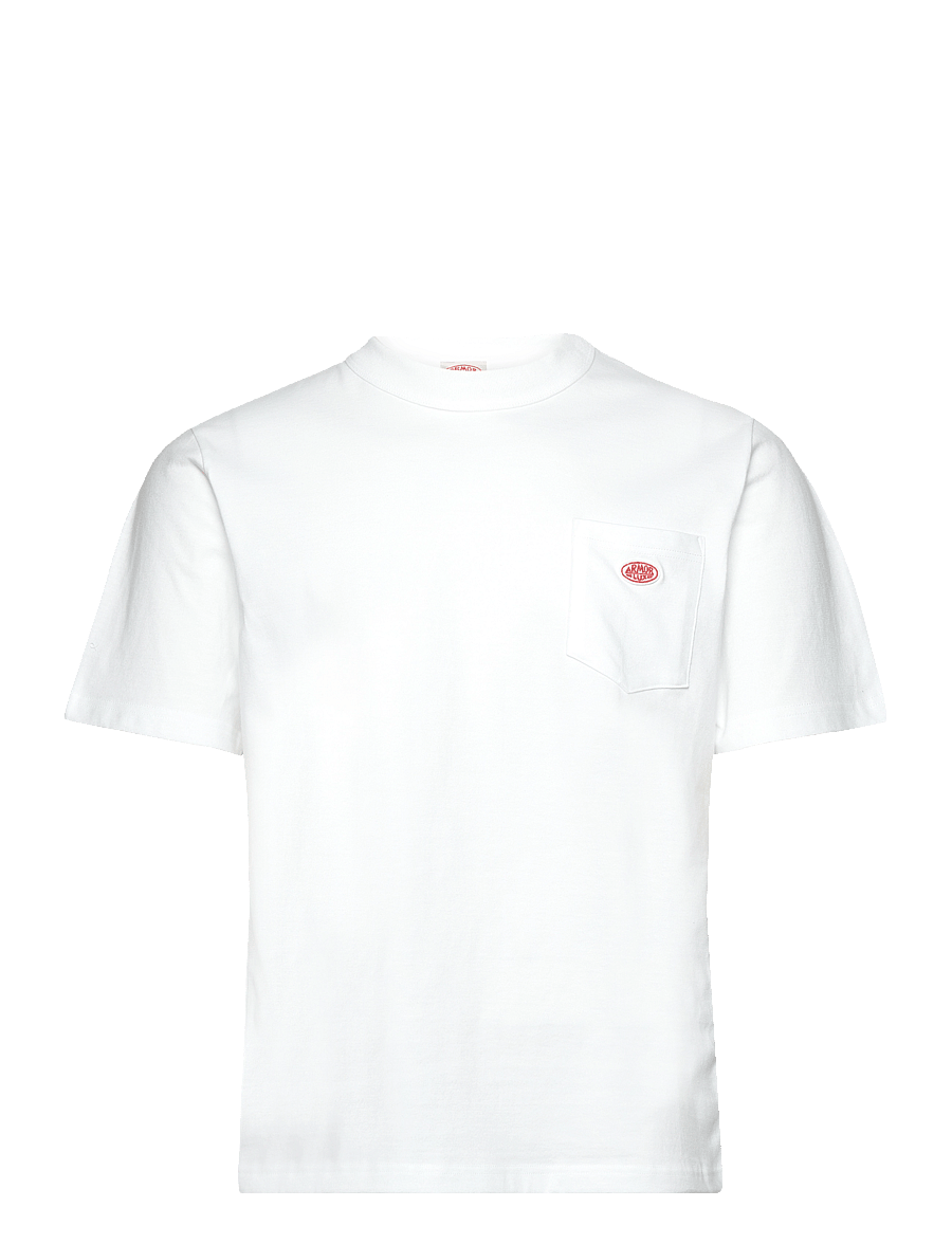 Armor Lux - Heritage pocket T-shirt GOTS - kurzärmelig - white - 1