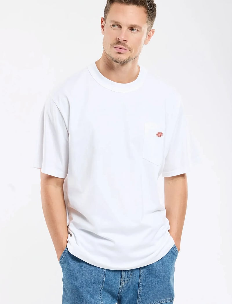 Armor Lux - Basic Pocket T-Shirt Héritage - t-shirts - white - 0