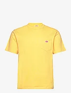 Basic Pocket T-shirt Héritage - YELLOW E24