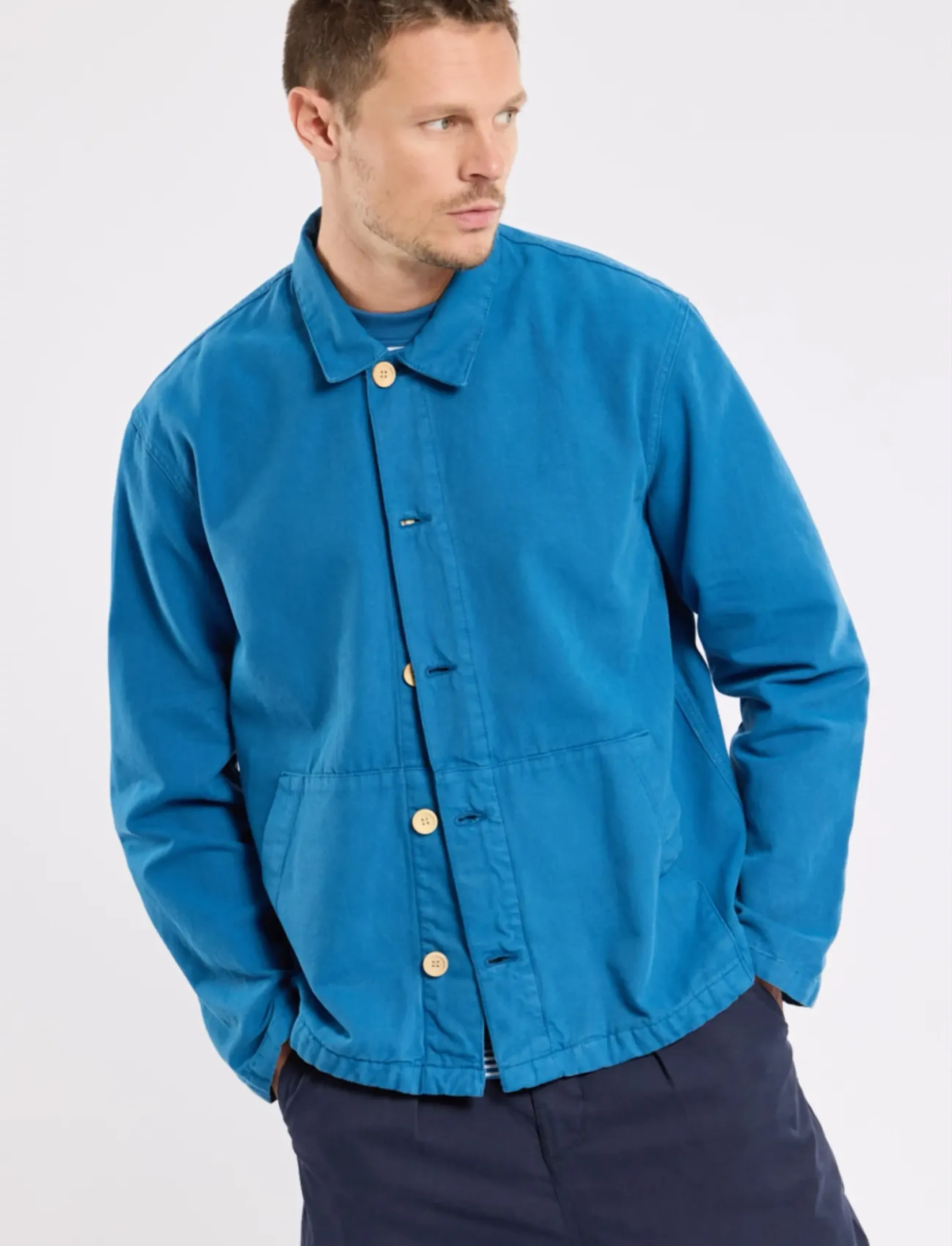 Armor Lux Heritage Fisherman's Jacket - Ytterkläder - DARK BLUE / blue