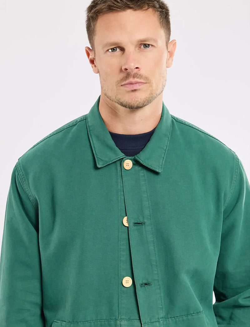 Armor Lux - Heritage Fisherman's Jacket - Õhukesed jakid - dark ivy - 3