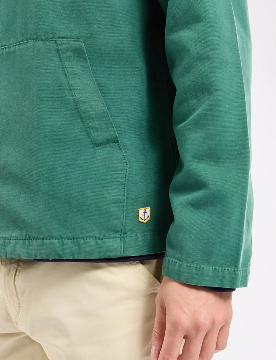 Armor Lux - Heritage Fisherman's Jacket - Õhukesed jakid - dark ivy - 4