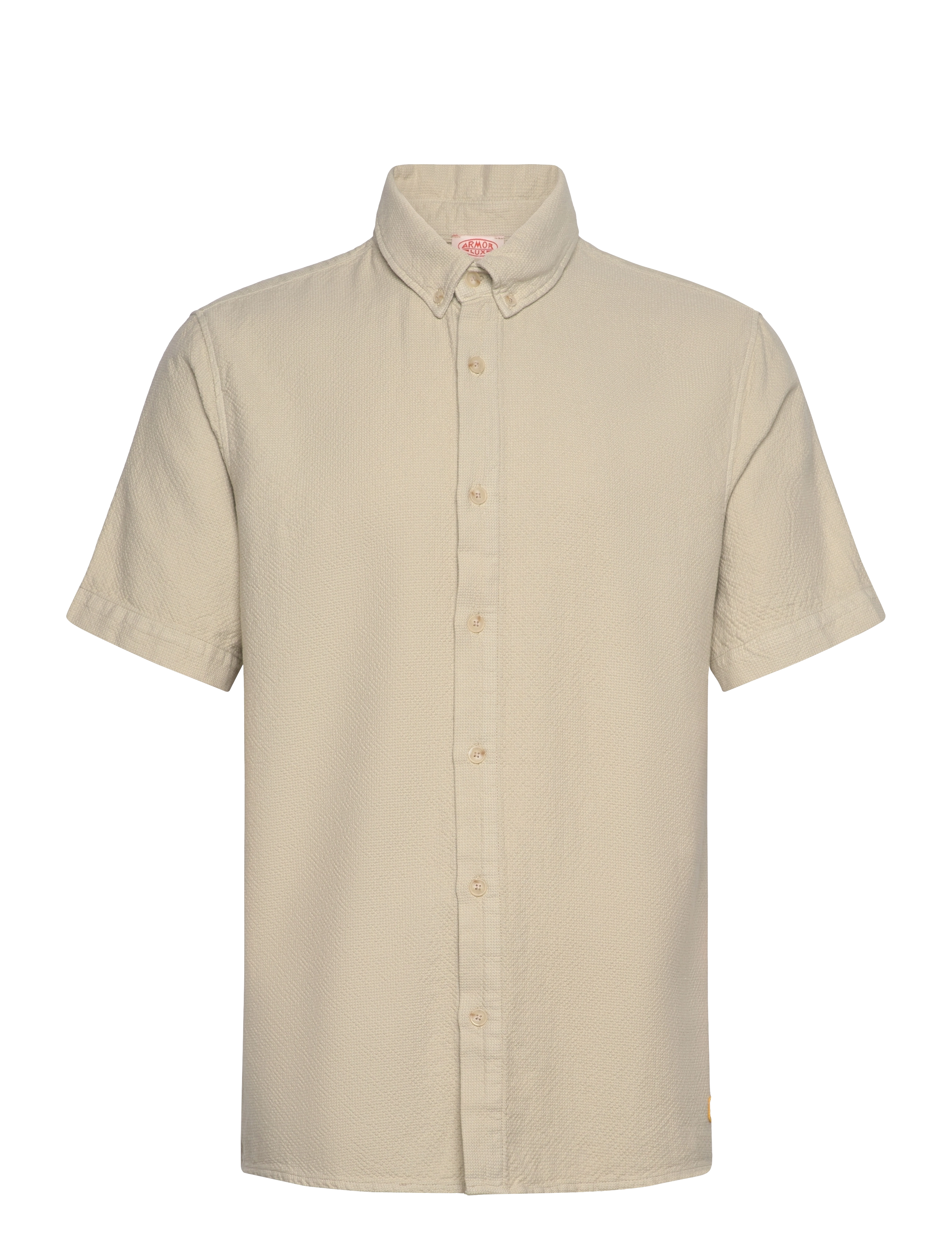 ARMOR LUX Shirt Kurz Sleeves Héritage Beige - M - Herren