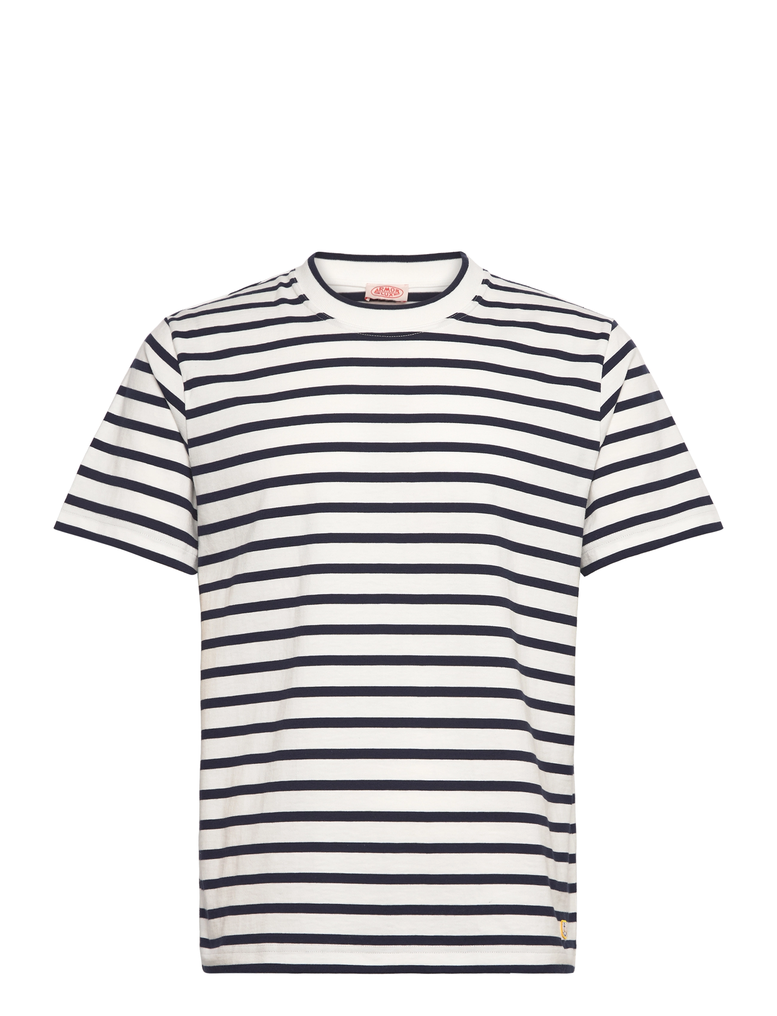 Armor Lux - Striped T-shirt Héritage - milk/marine deep - 1