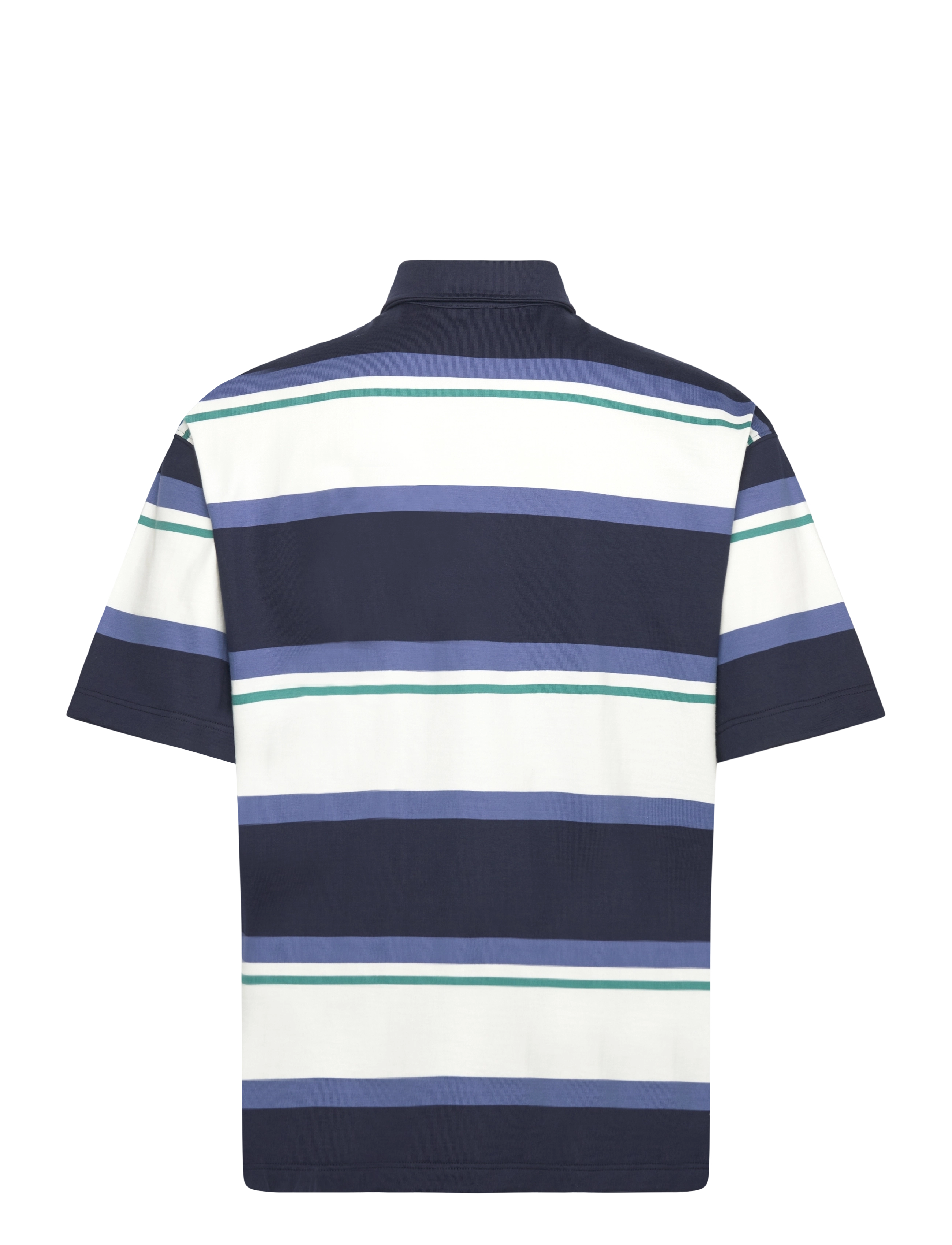 Armor Lux - Striped Polo shirt short sleeves Héritage - kurzärmelig - md/milk/obscur/deep jungle - 2