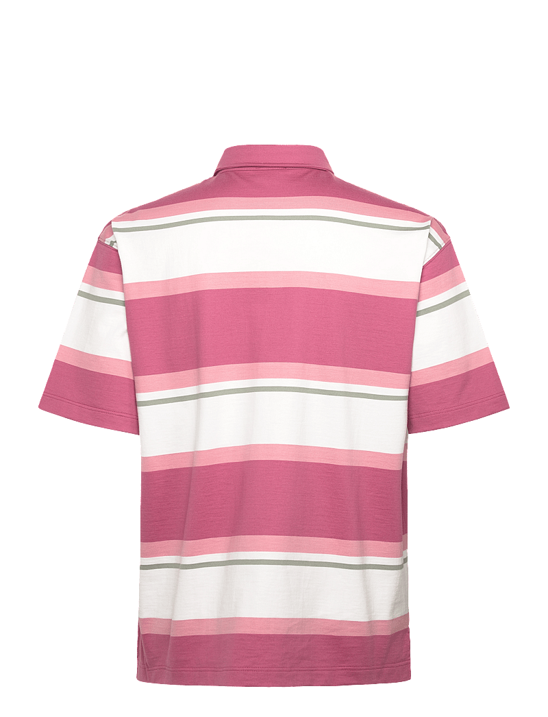 Armor Lux - Striped Polo shirt short sleeves Héritage - kortærmede poloer - malaga/milk/bubblegum/shadow - 2