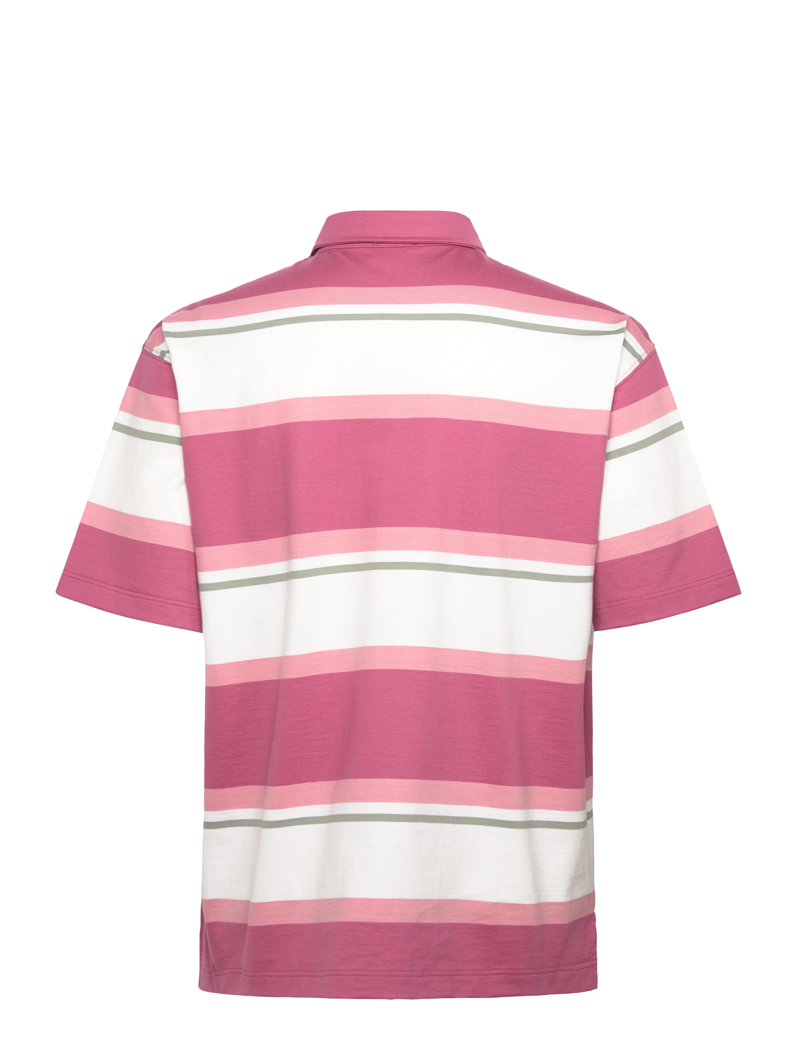 Armor Lux - Striped Polo shirt short sleeves Héritage - polos à manches courtes - malaga/milk/bubblegum/shadow - 2