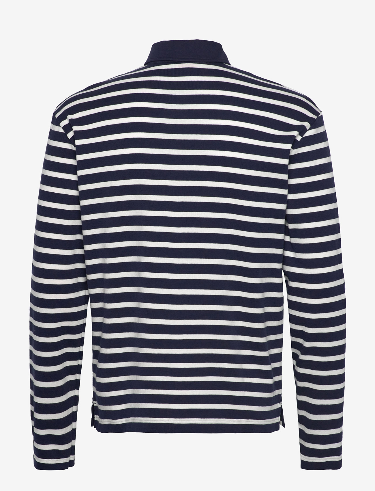 Armor Lux - Striped Polo shirt long sleeves Héritage - pikkade varrukatega polod - marine deep/milk - 2