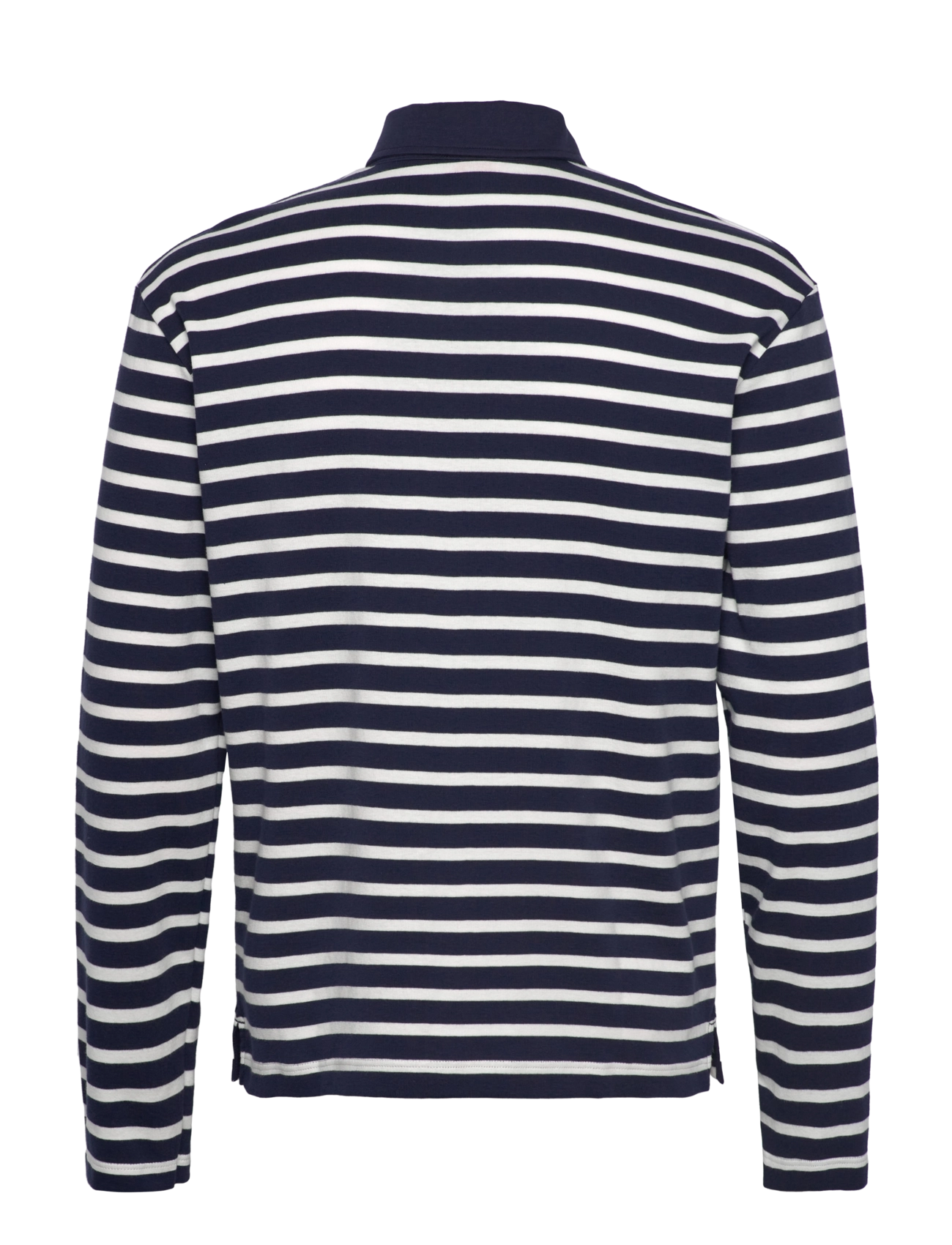 Armor Lux - Striped Polo shirt long sleeves Héritage - marine deep/milk - 2