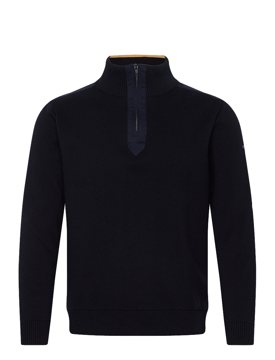 Armor Lux - Troyer Sweatshirt - half zip-tröjor - marine deep - 1