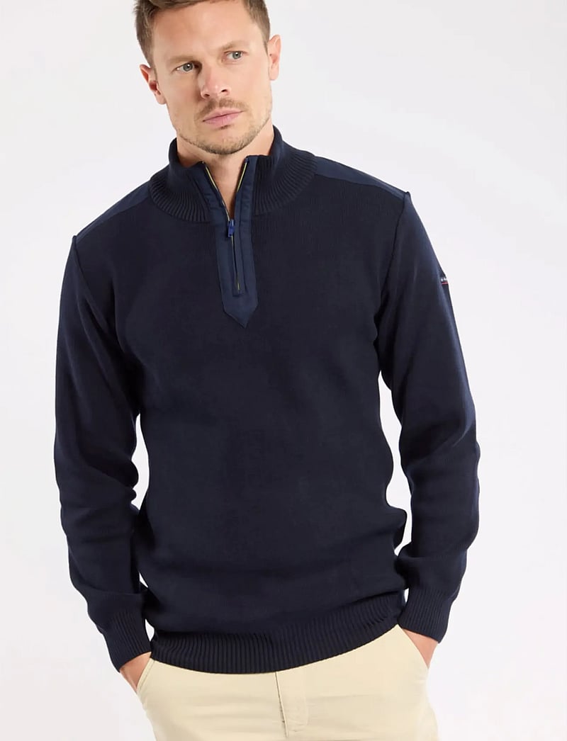 Armor Lux - Troyer Sweatshirt - half zip - marine deep - 3