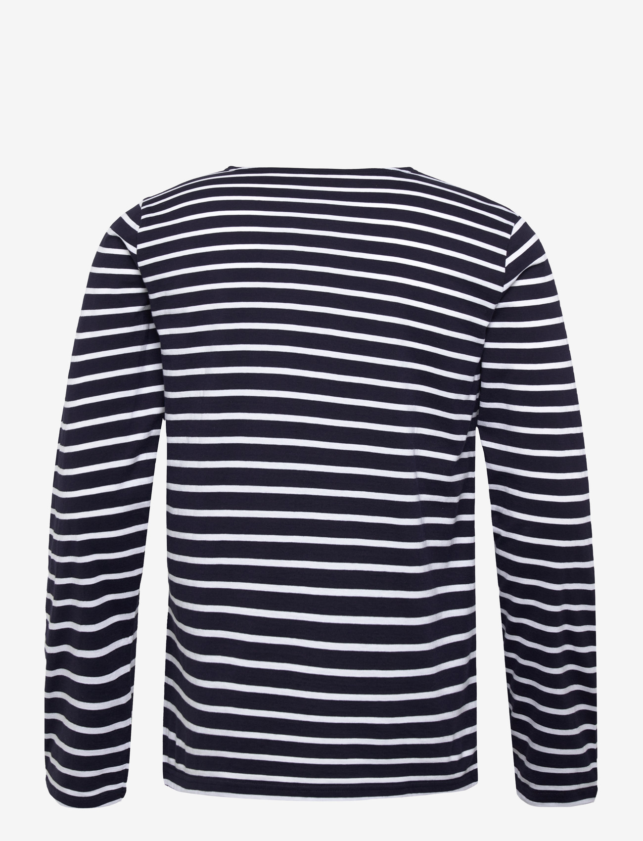Armor Lux - Heritage Plozévet Men's Striped Shirt - t-shirts - navy/white - 2