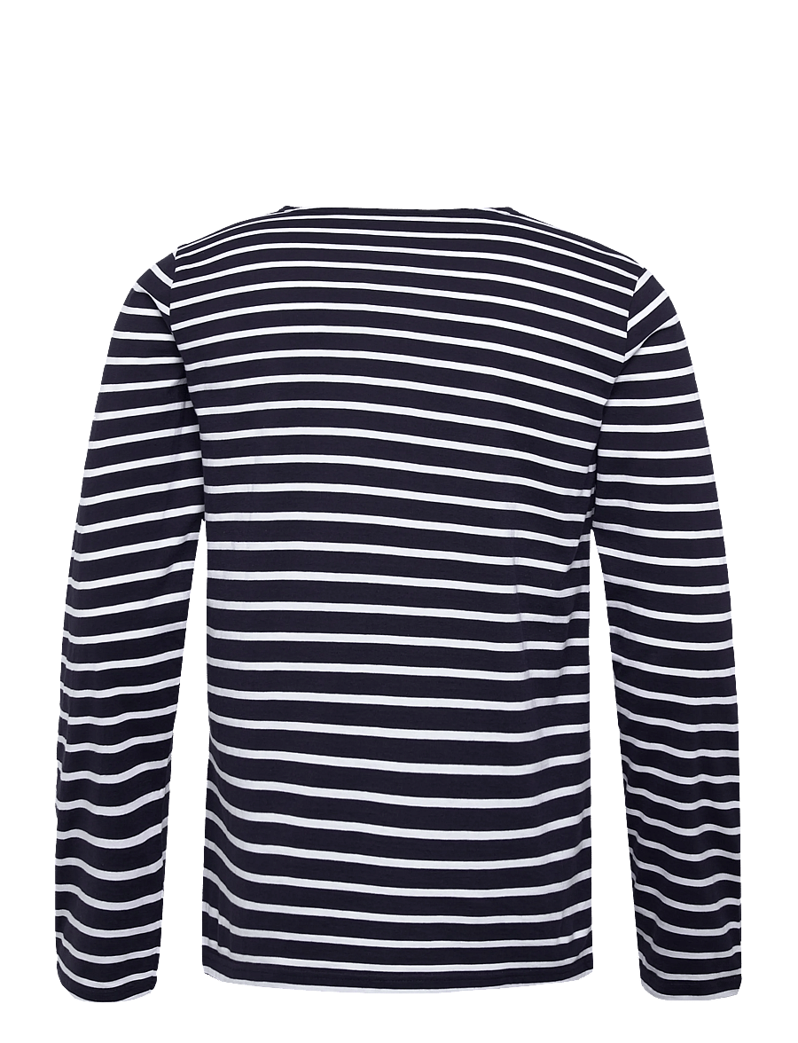 Armor Lux - Heritage Plozévet Men's Striped Shirt - langärmelig - navy/white - 2