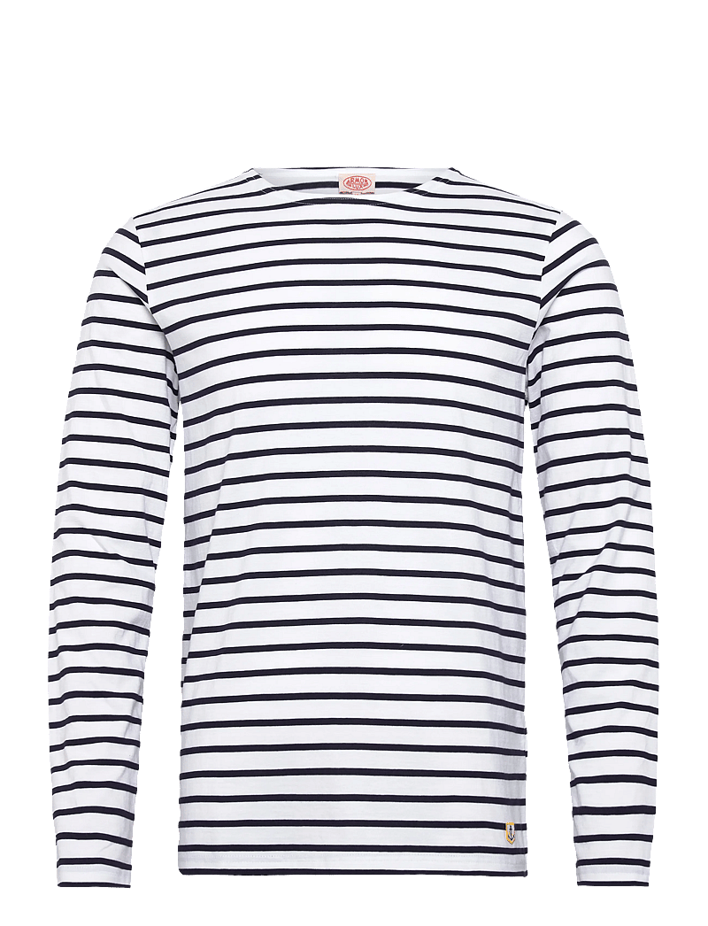 Armor Lux - Original Breton Striped shirt - pikkade varrukatega t-särgid - white/navy - 1