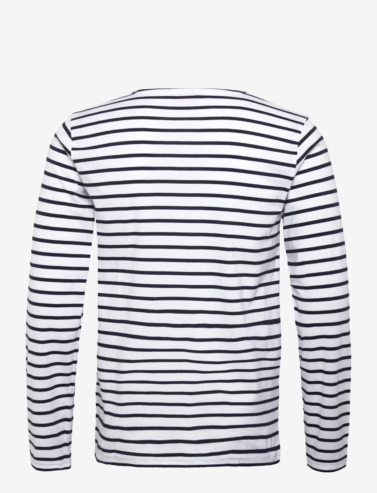 Armor Lux - Original Breton Striped shirt - långärmade t-shirts - white/navy - 2