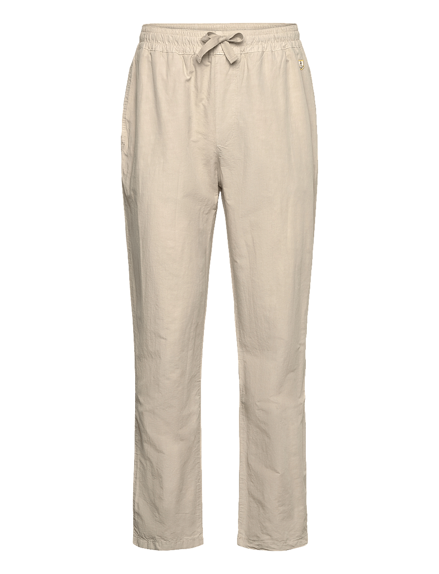 Armor Lux - Trousers Héritage - leinenhosen - oyster - 1