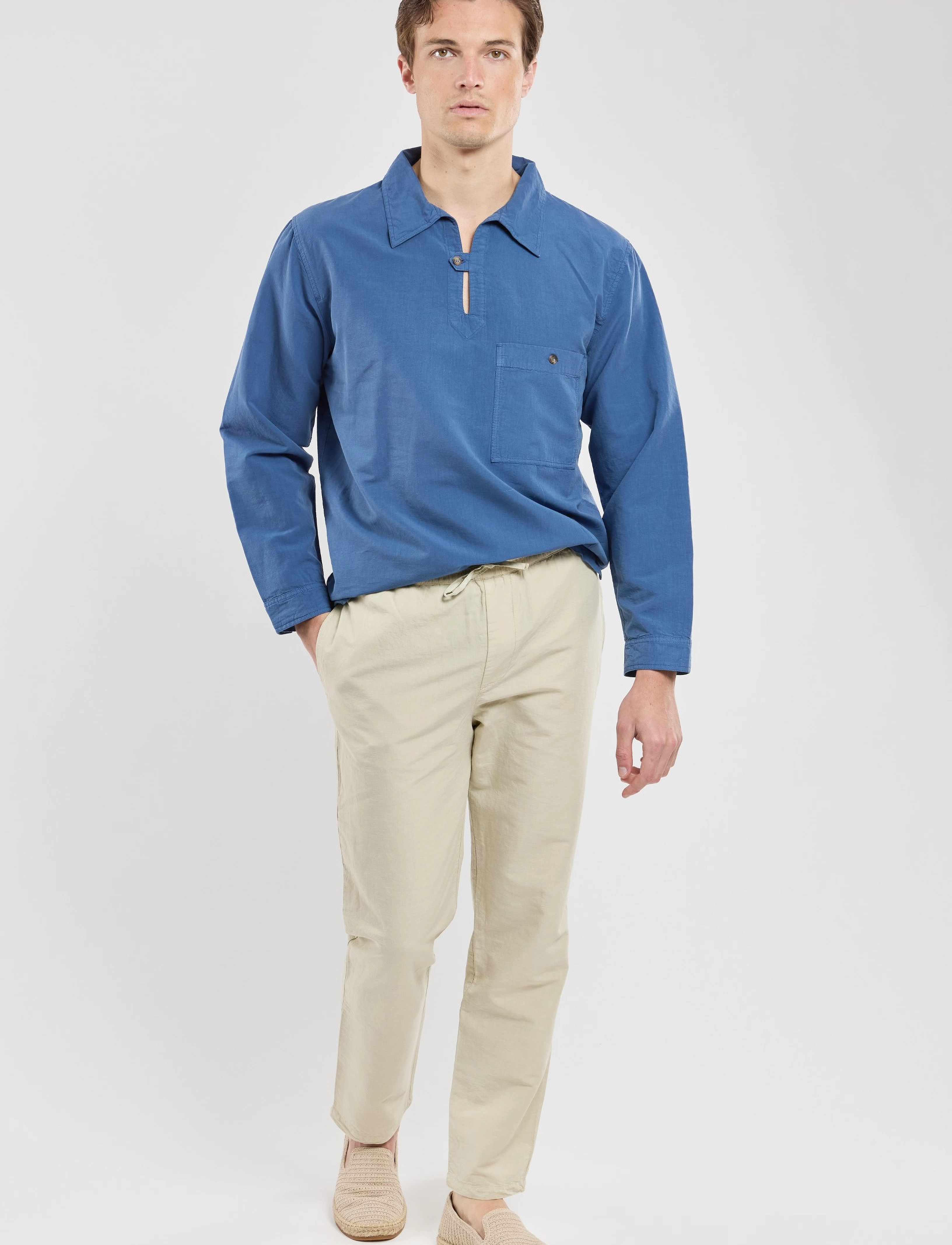 Armor Lux Trousers Héritage, 38, Beige, Bukser > Afslappet, Herre