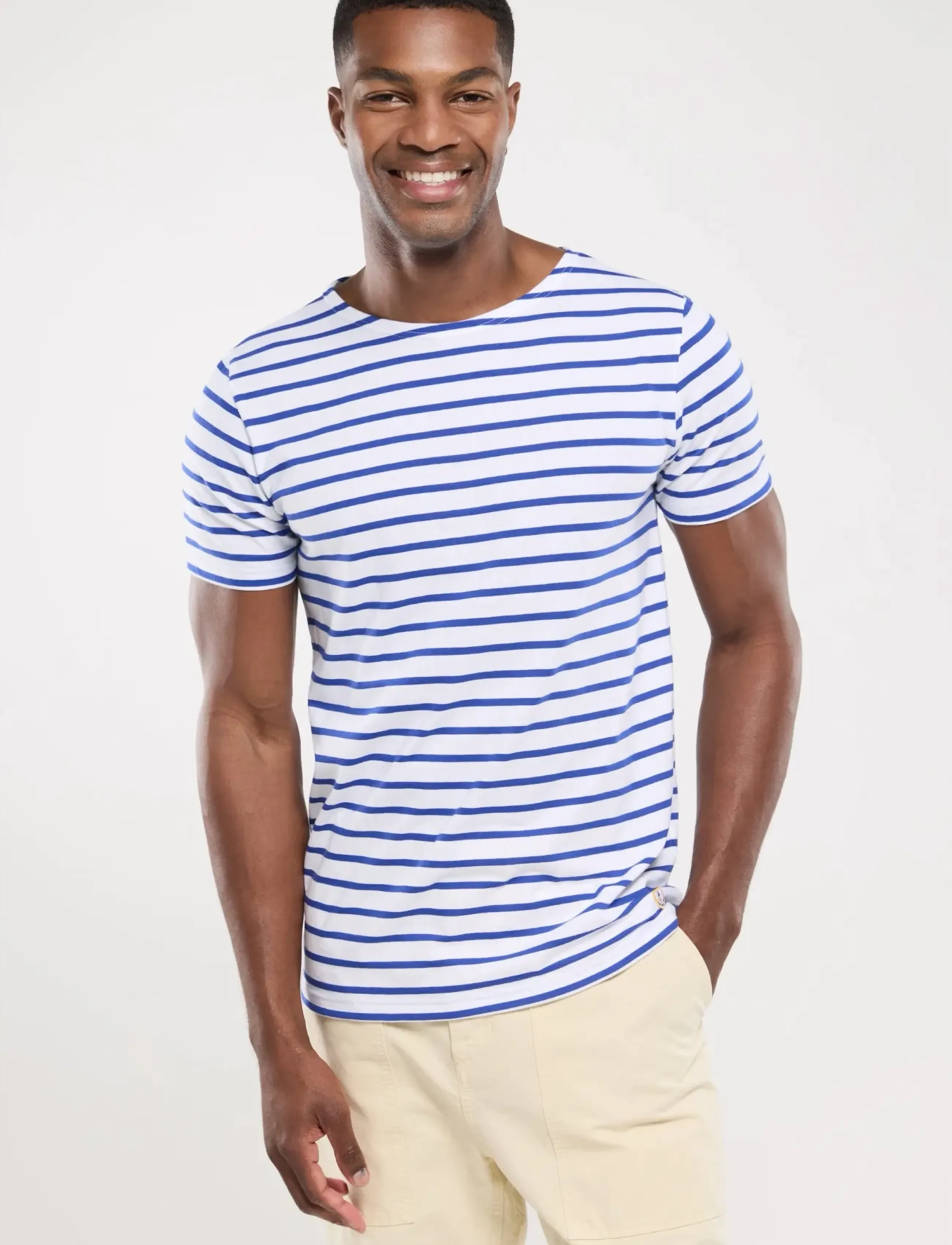 Armor Lux Breton Striped Shirt Héritage - Armor Lux - WHITE/ ETOILE / multi