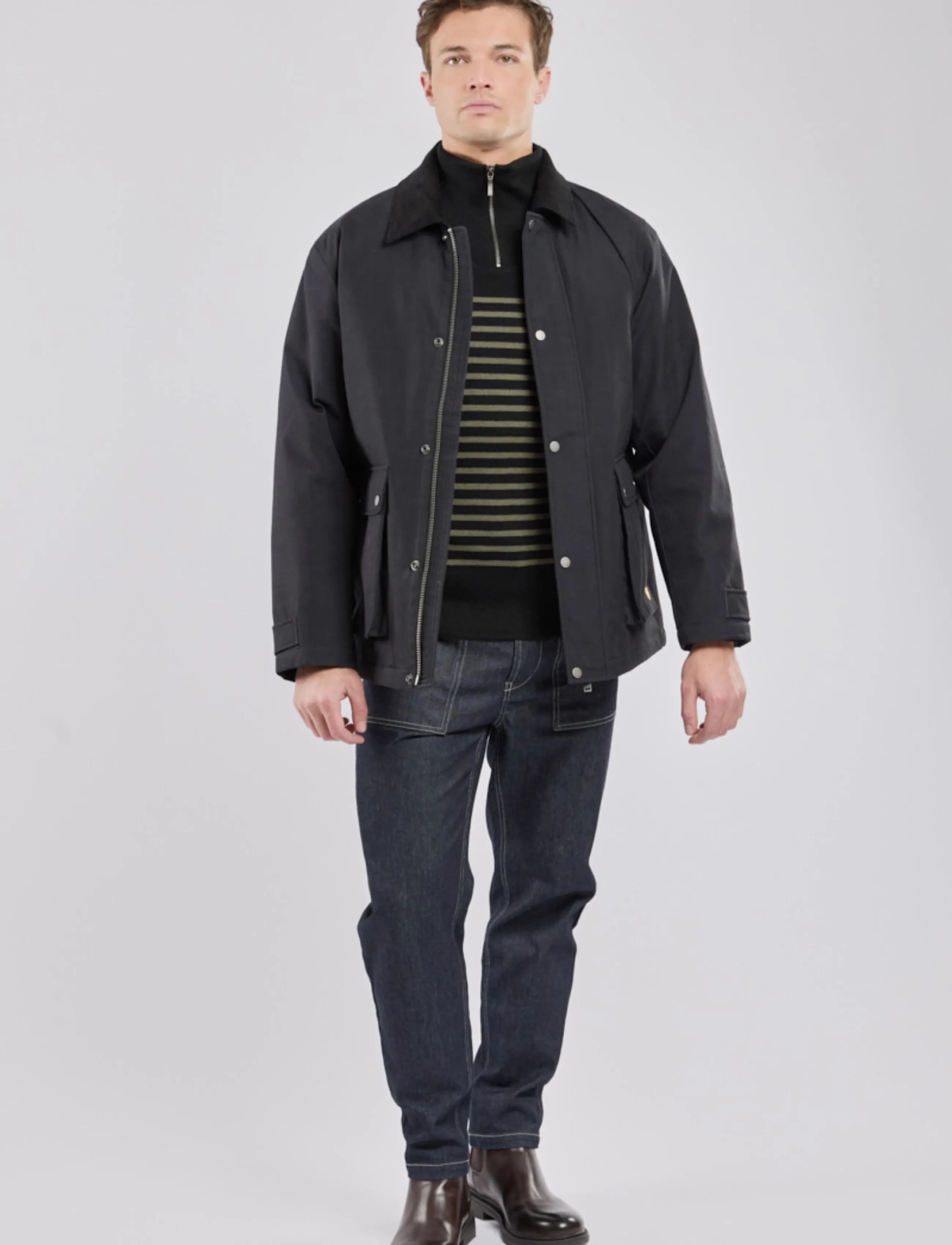 Armor Lux - Quilted jacket - herbstjacken - black - 3