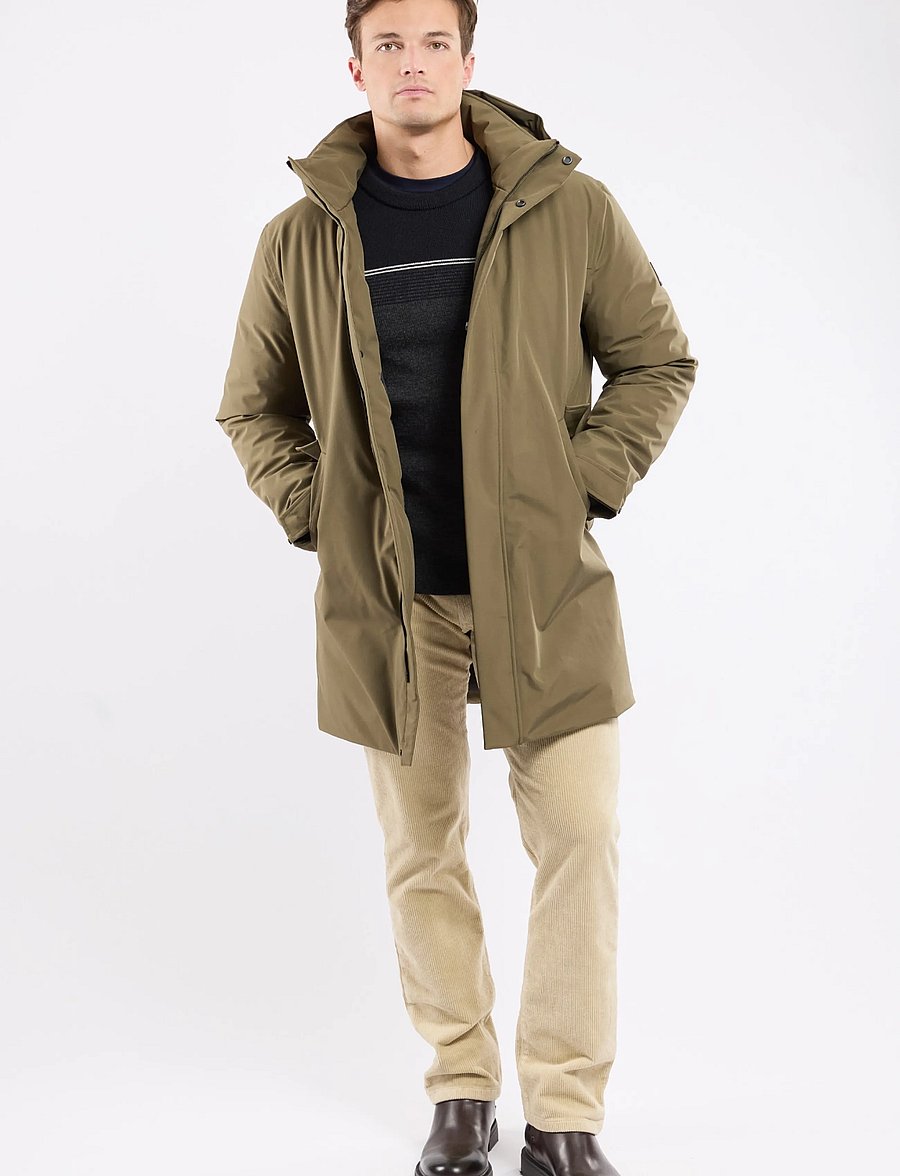 Armor Lux - Parka jacket Winter Collab Bermudes - parkas - olive - 4