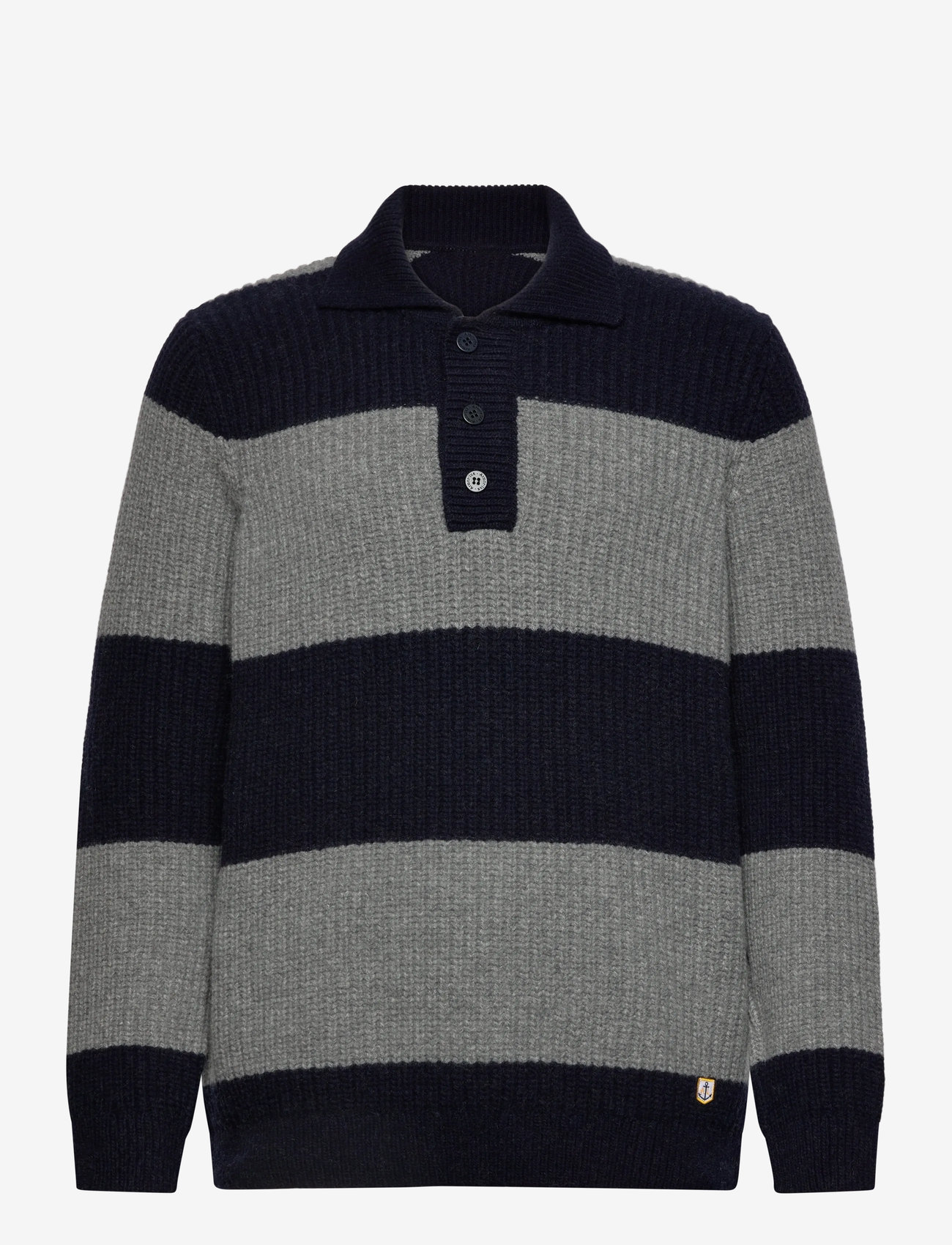 Armor Lux - Sweater Polo neck Héritage - polostrik - navy/slate - 1