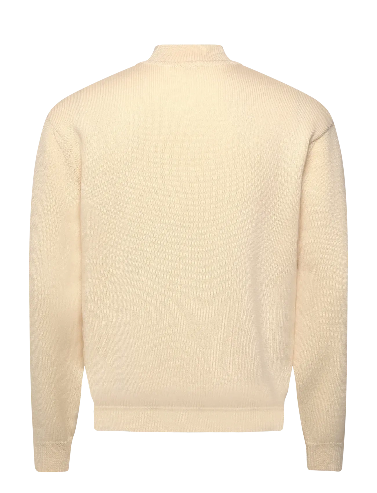 Armor Lux - Sweater Stand up Collar Héritage - strik med rund hals - nature/navy - 2