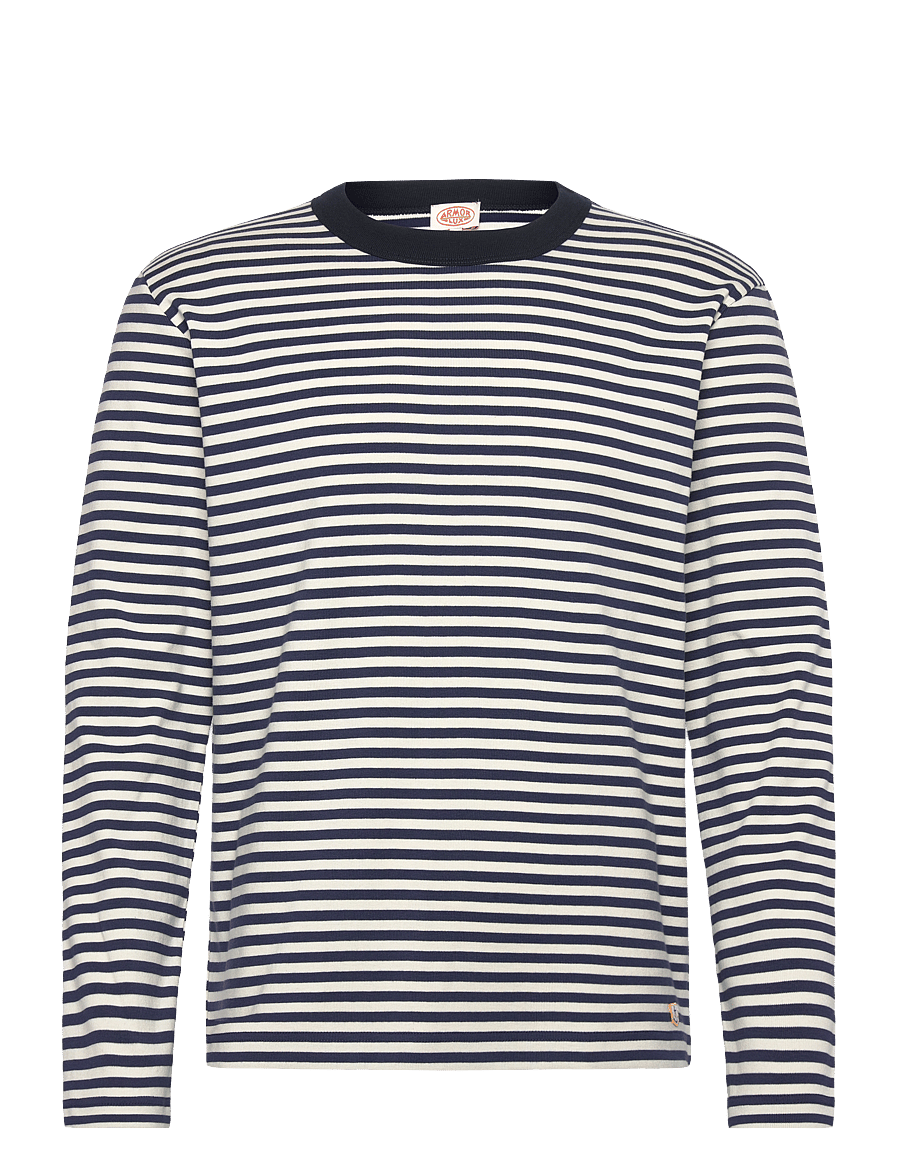 Armor Lux - Longsleeved T-Shirt Héritage - marine deep/milk - 1