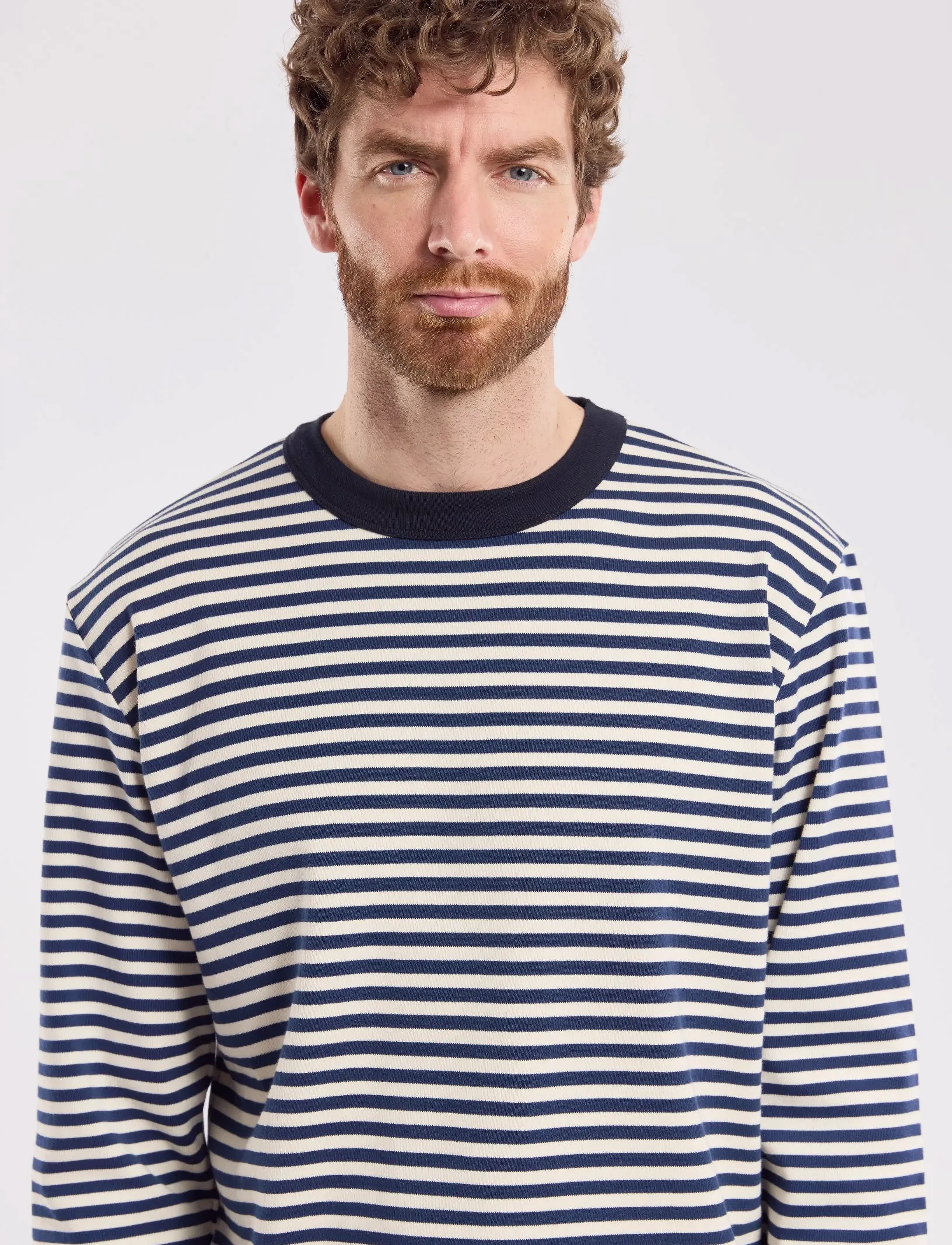 Armor Lux - Longsleeved T-Shirt Héritage - marine deep/milk - 3