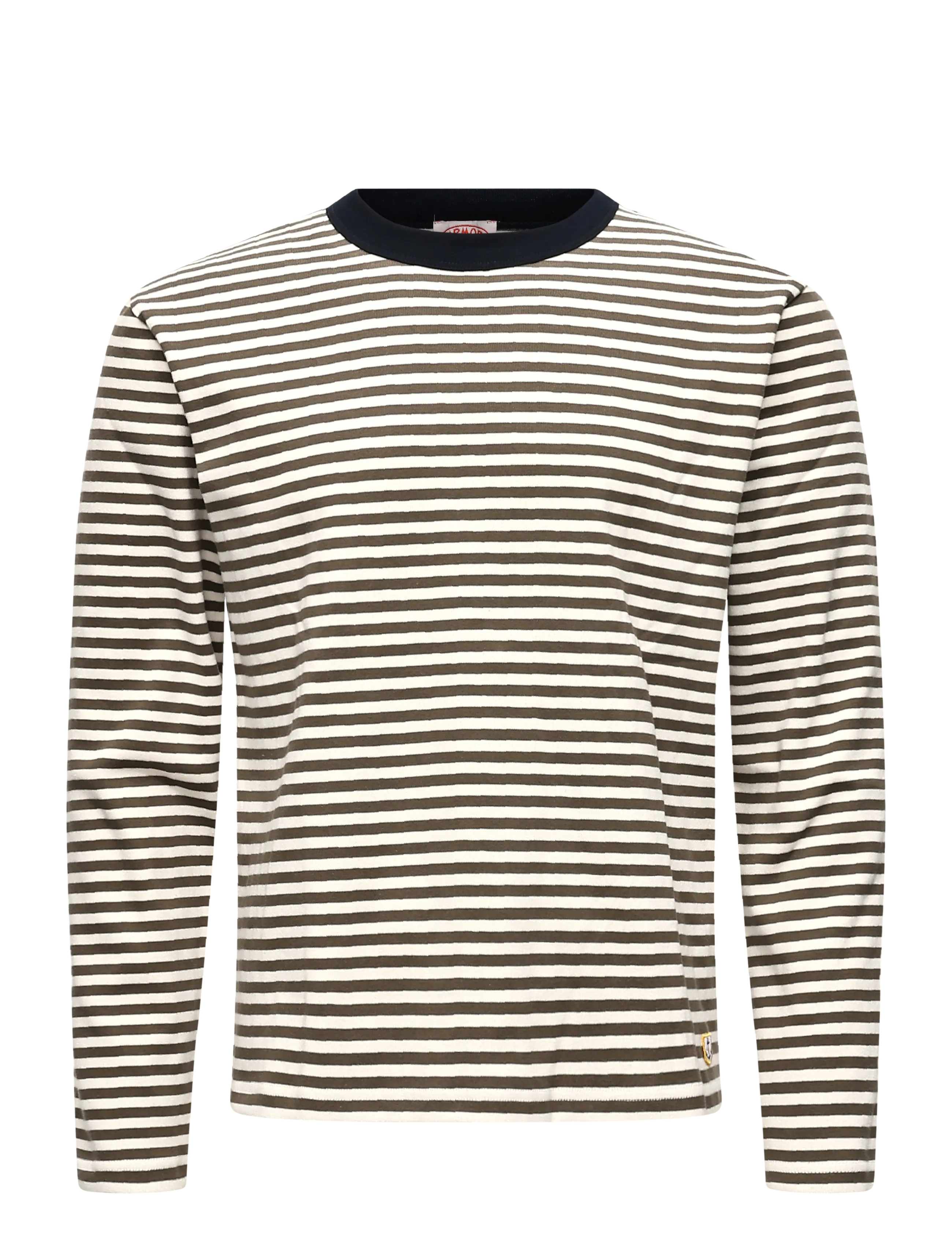 Armor Lux - Longsleeved T-Shirt Héritage - langærmede t-shirts - olive/milk - 1