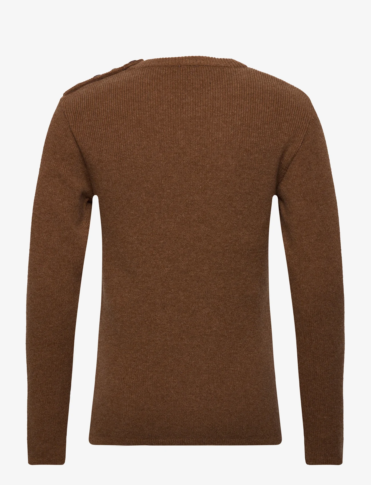Armor Lux - Mariner Sweater Héritage - podstawowa odzież z dzianiny - moka chinÉ foncÉ - 1