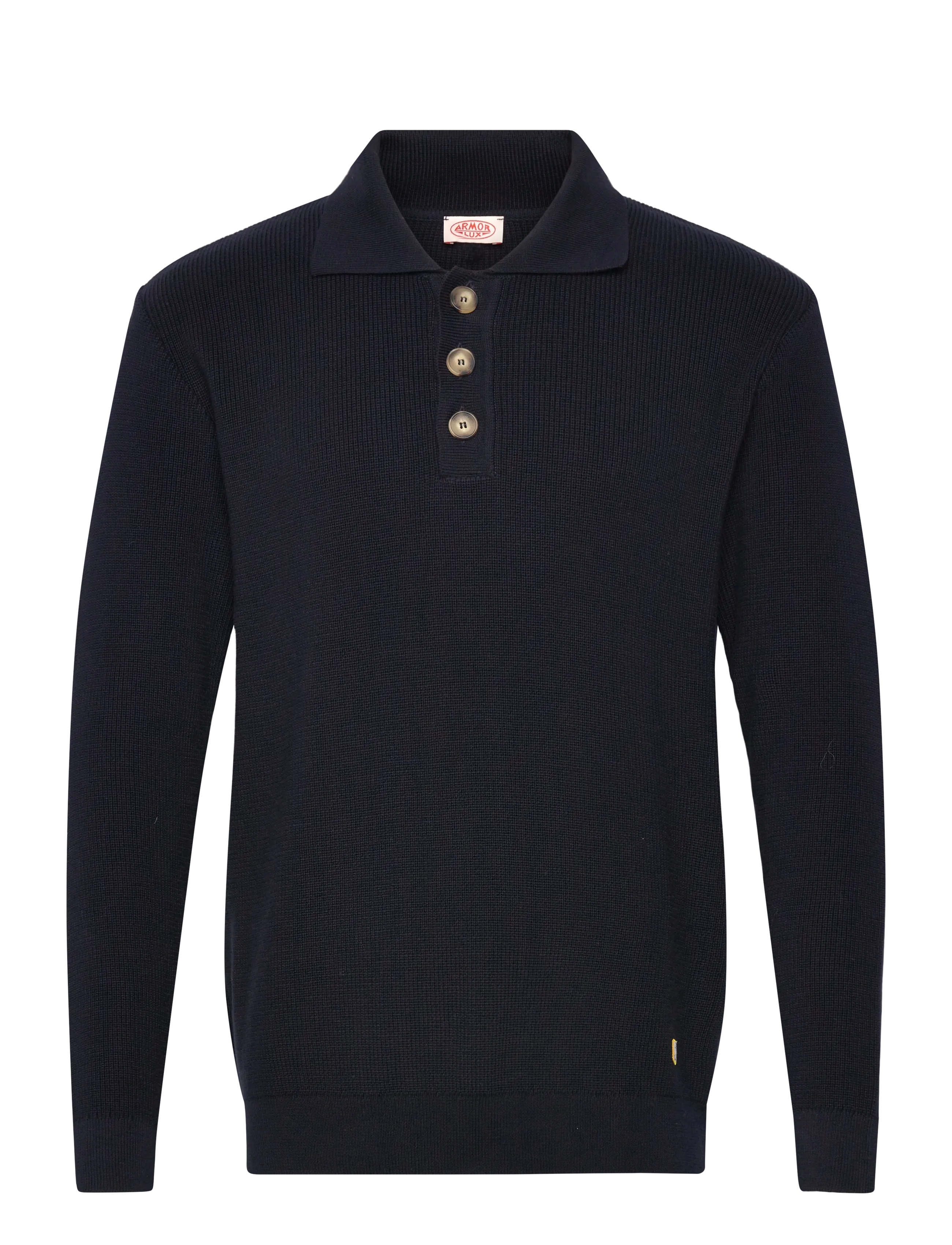 ARMOR LUX Heritage Polo Neck Jumper Navy - XL - Herren